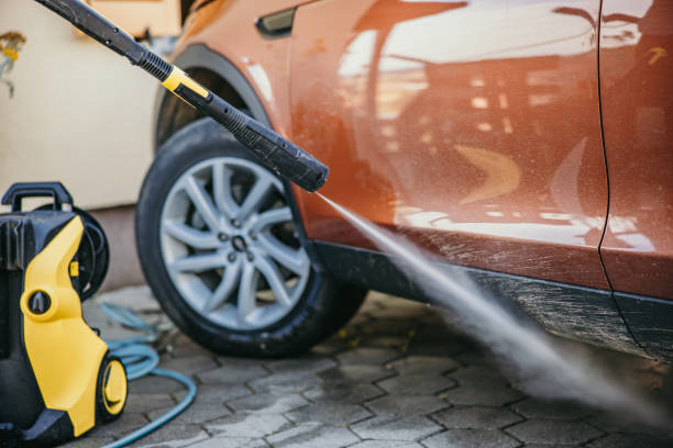 Pressure Washing Brick in Calexico, CA
